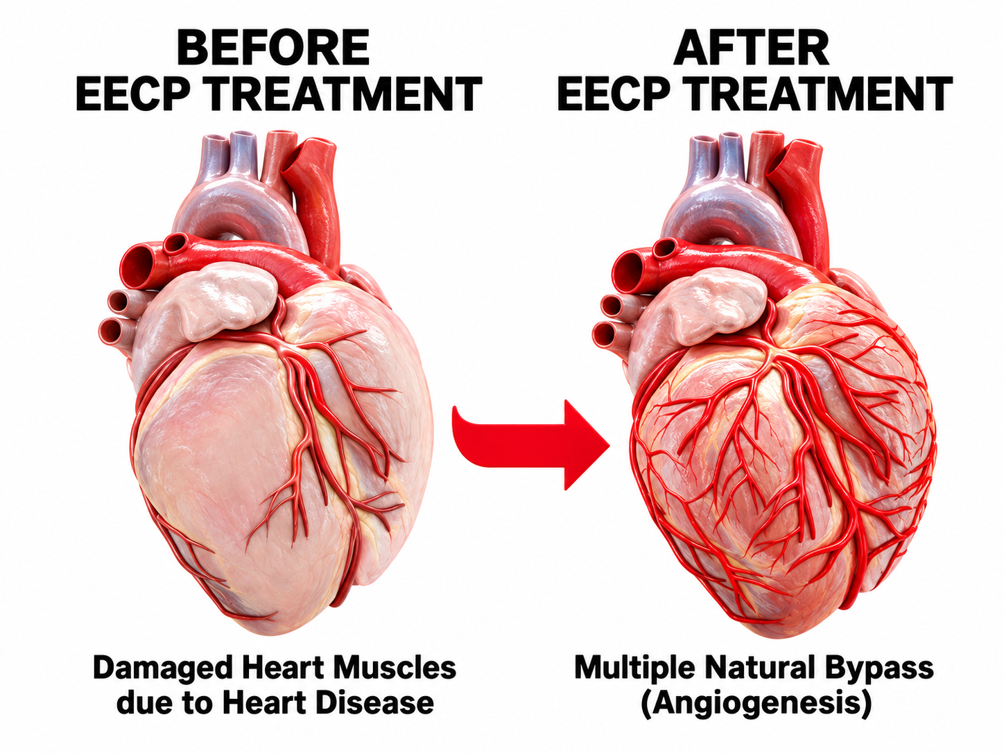 EECP Before and After Treatment